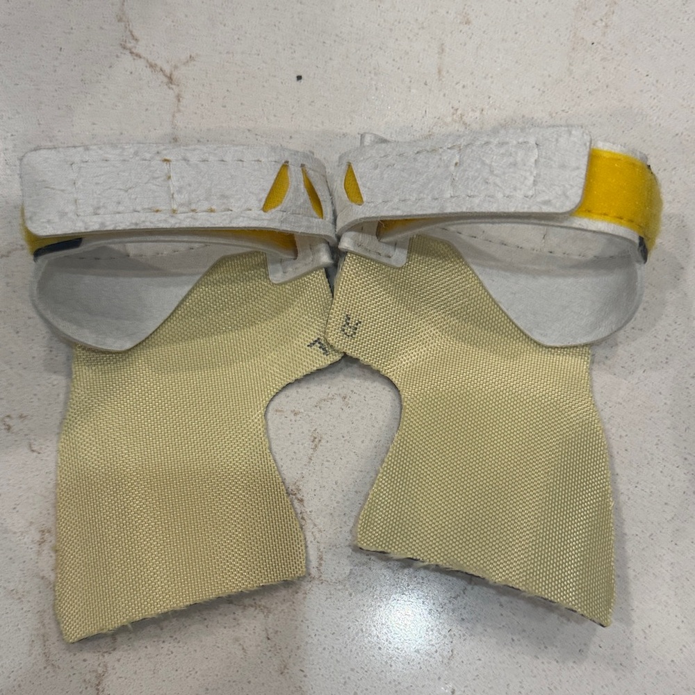 Stylish White and Yellow Women's Accessories